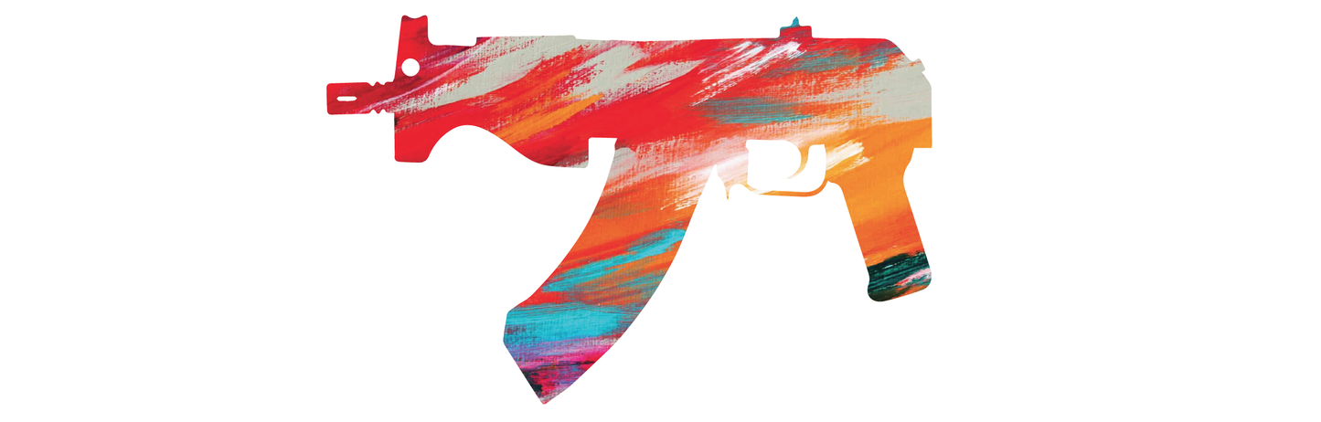 Abstract Gun Art