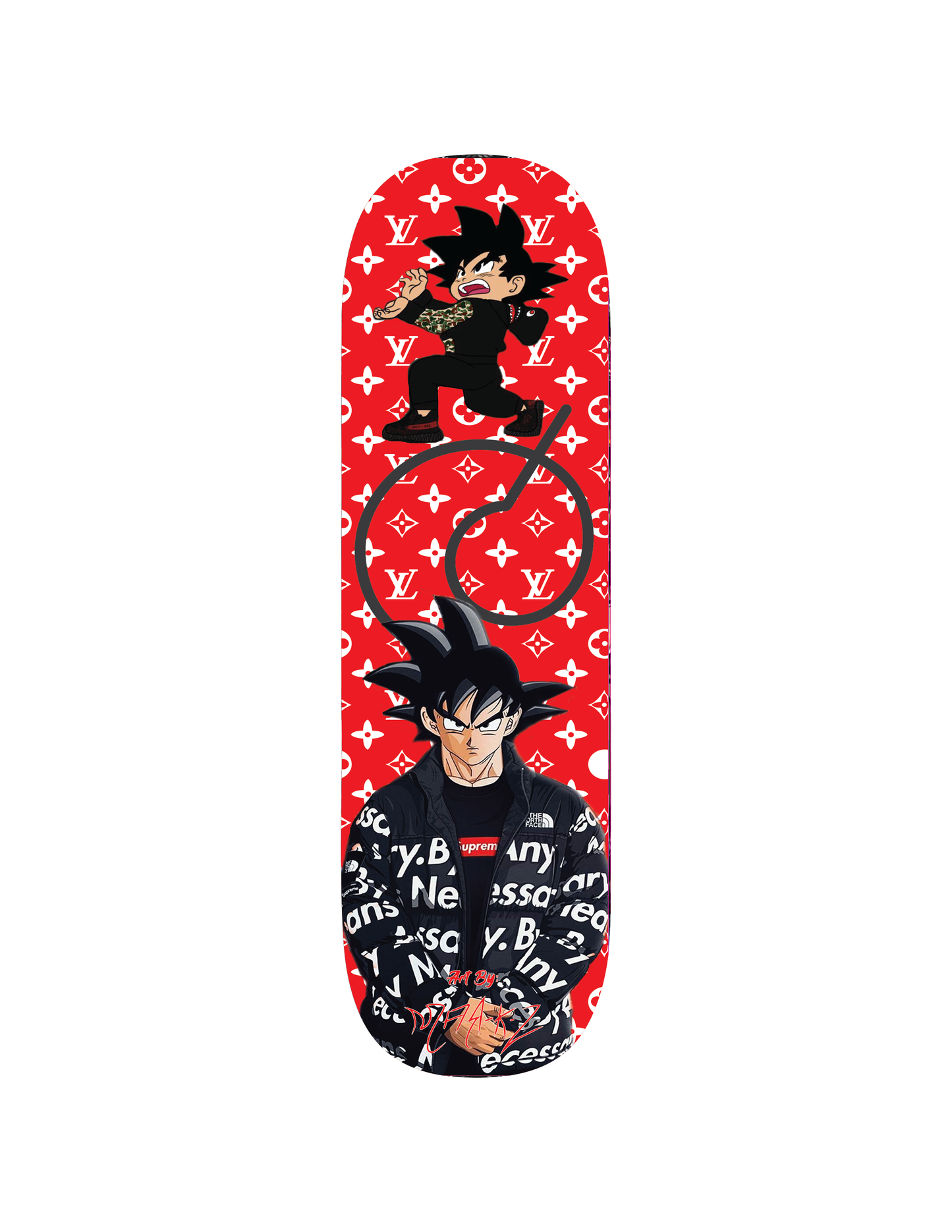 LV Goku Skateboard