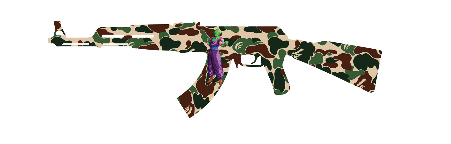 Bape Piccolo Gun Art