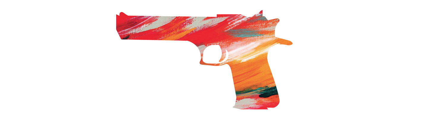 Abstract Gun Art