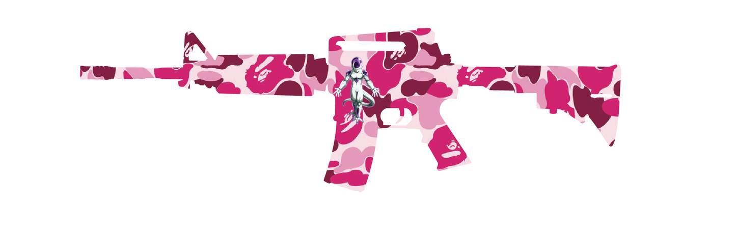 Freeza Bape Gun Art