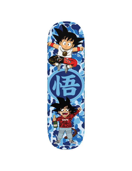 Goku Bape Skateboard