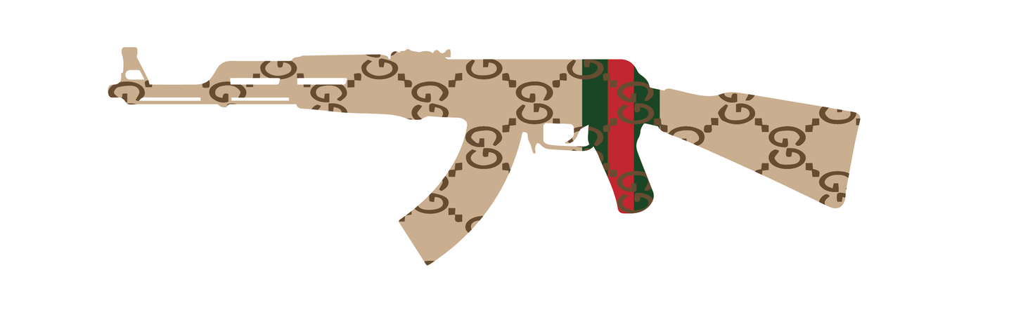 Gucci Gun Art