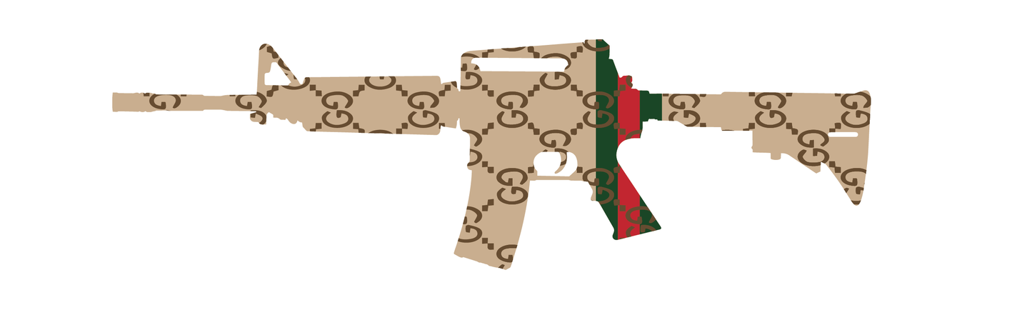 Gucci Gun Art