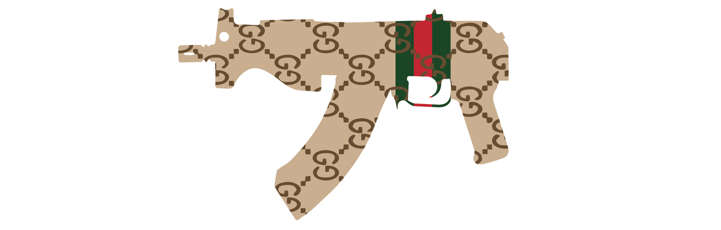 Gucci Gun Art