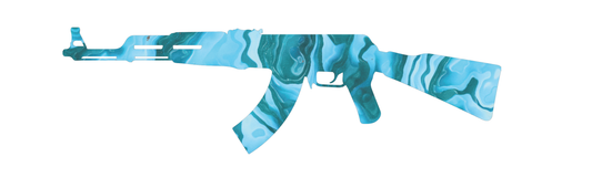 "Waves" Gun Art