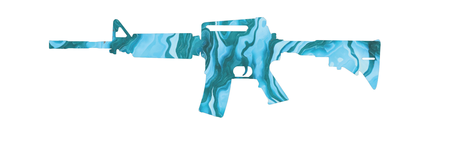 "Waves" Gun Art