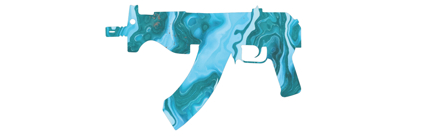 "Waves" Gun Art