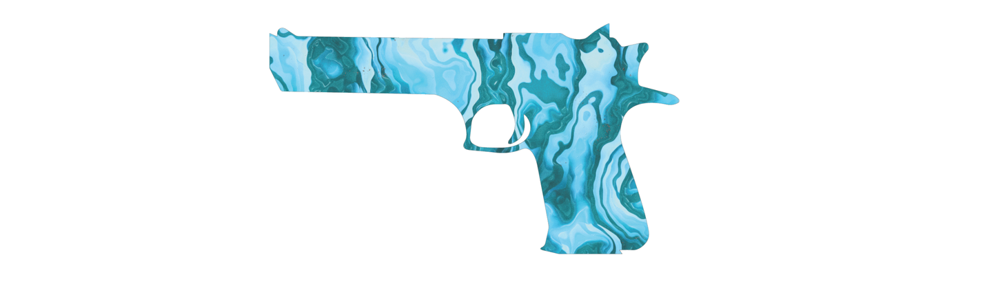 "Waves" Gun Art