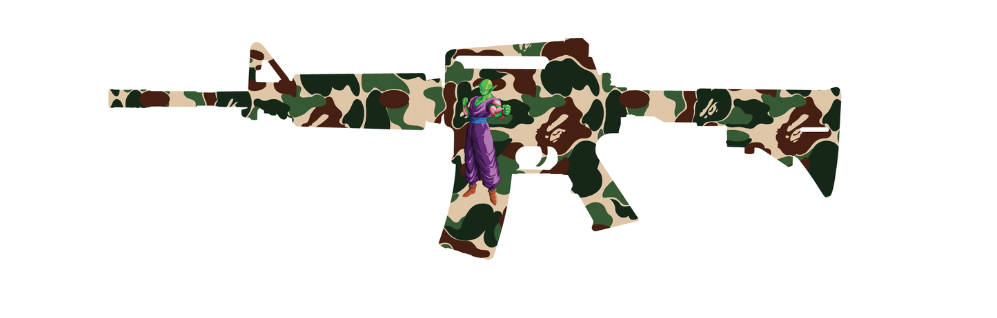 Bape Piccolo Gun Art